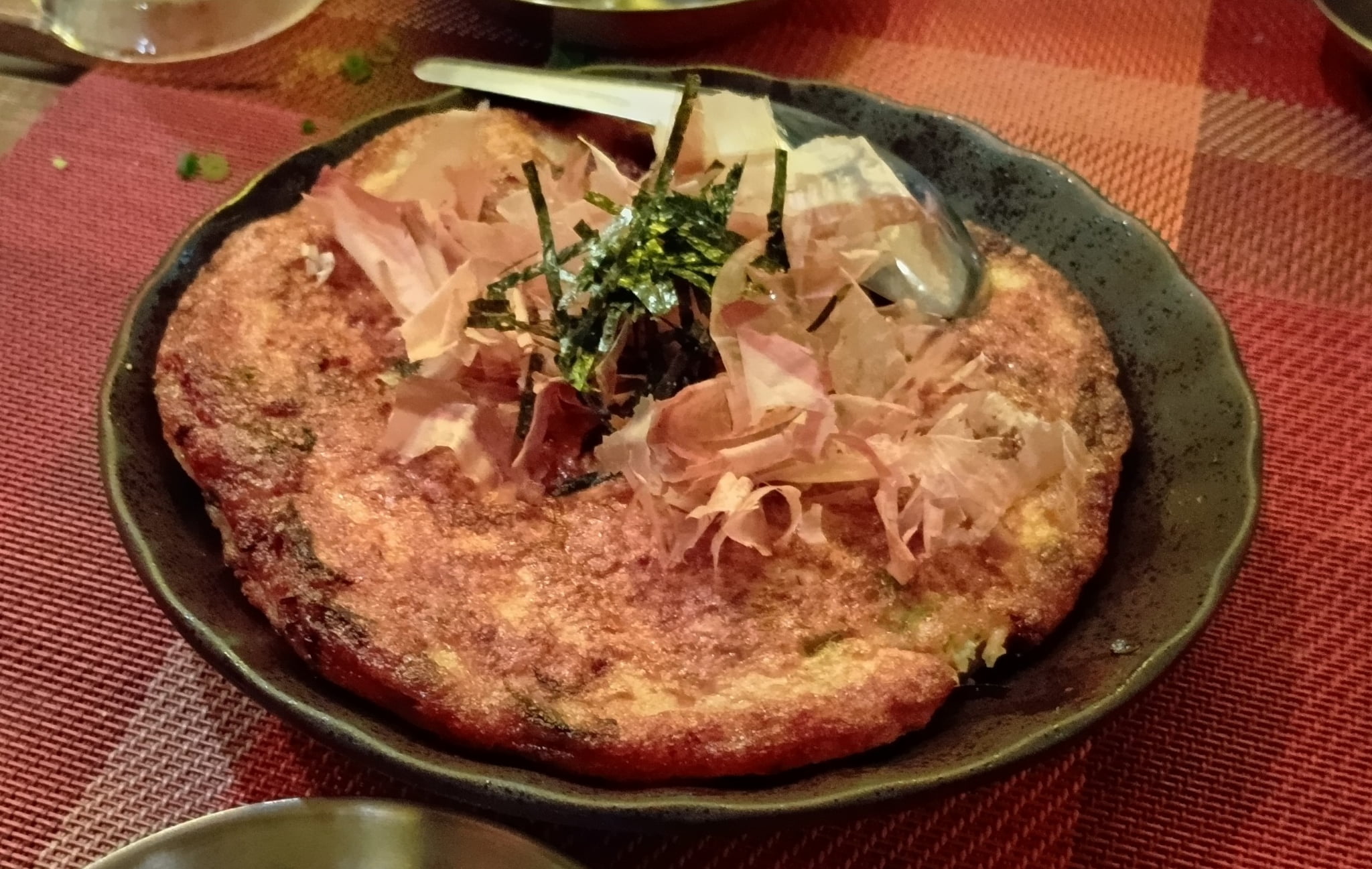 明太子のとろろ芋焼き