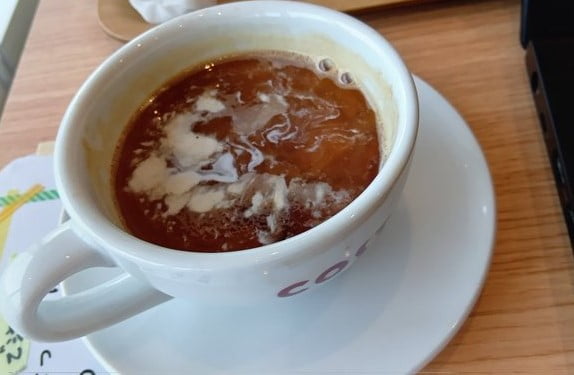 しあわせCafeのコーヒー