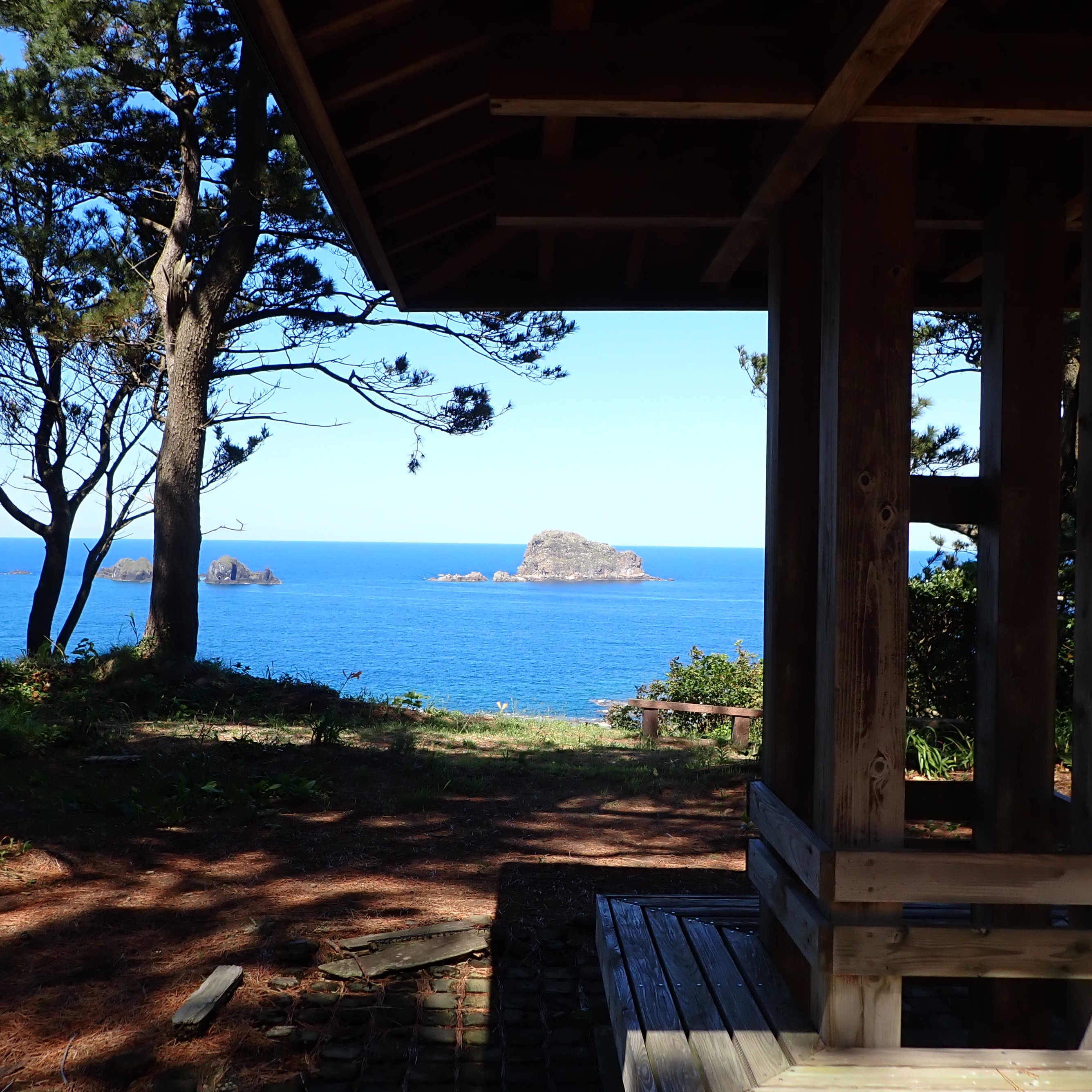 飛島のお休みスポット